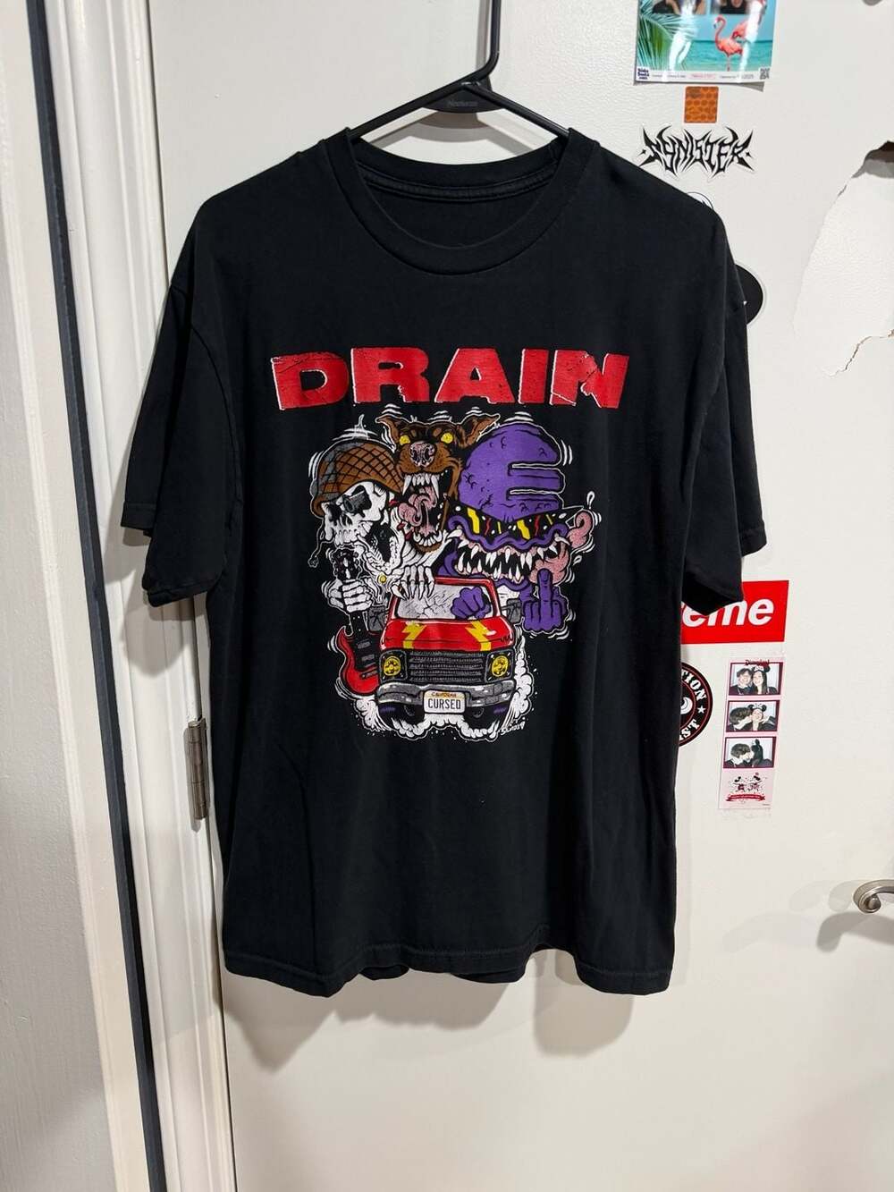 Drain 2022 US Tour Monster Truck Graphic T-Shirt
